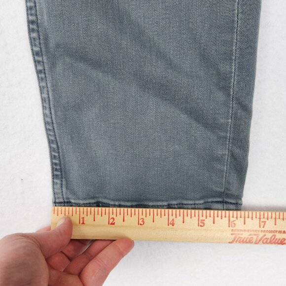 Paige Jeans Mens 30X31 Gray Lennox Transcend Slim Straight Stretch Casual Denim - Picture 6 of 12